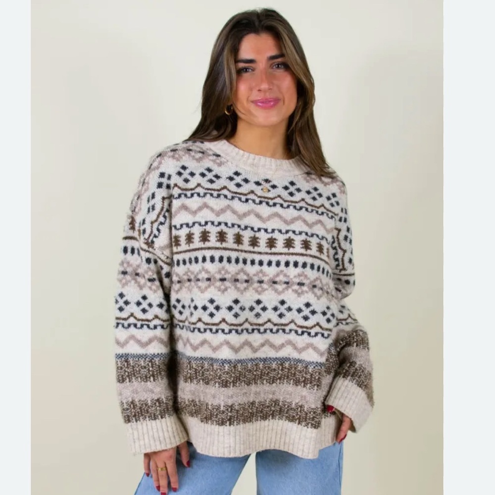 Grey bandit cool vibes sweater